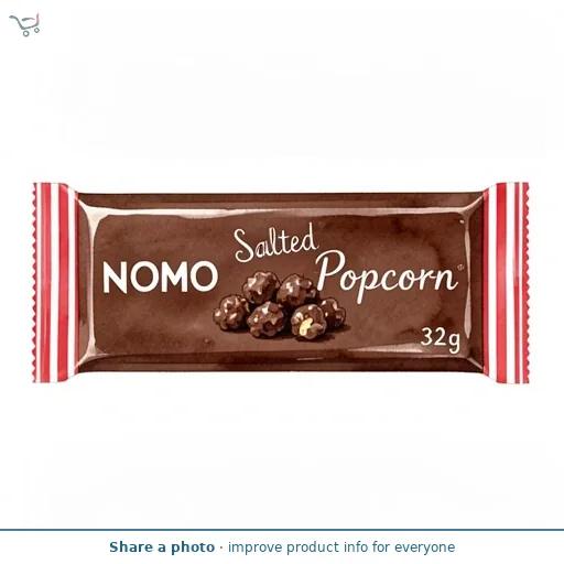 NOMO Salted Popcorn Bar 32g