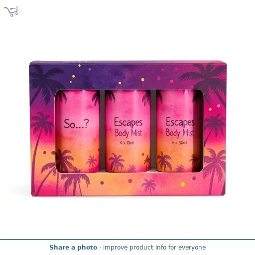 So...? Escapes Body Mist 4 x 50ml
