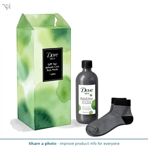 Dove Men Refresh+Care Body Wash & Socks Gift Set 1 piece