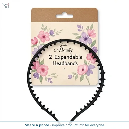 Lure Beauty 2 Expandable Headbands