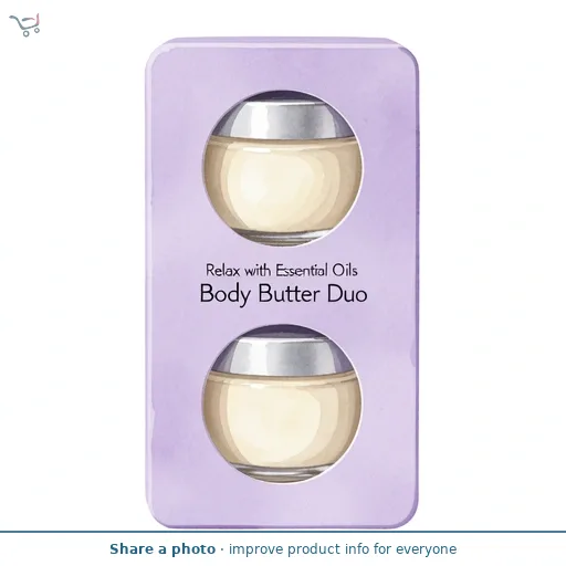 Relax with Essential Oils Body Butter Duo