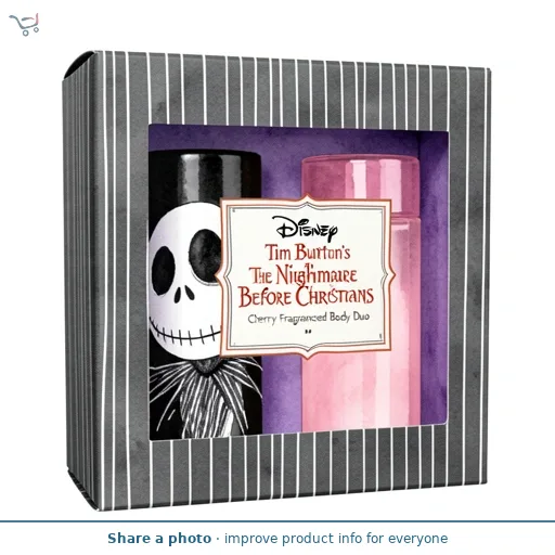 Disney Tim Burton's The Nightmare Before Christmas Cherry Fragranced Body Duo