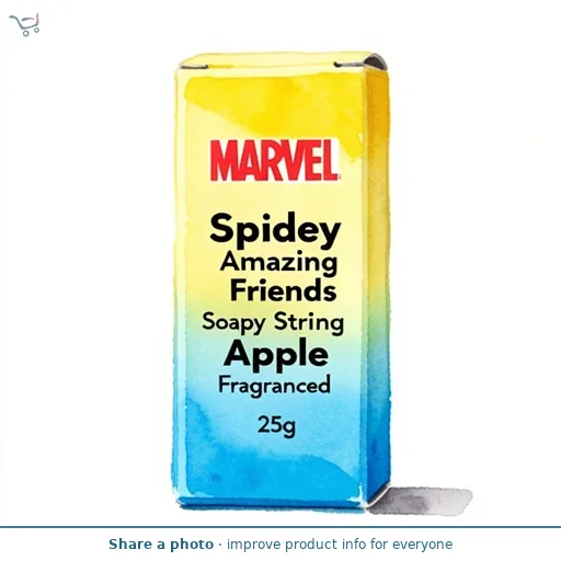 Marvel Spidey Amazing Friends Soapy String Apple Fragranced 25g