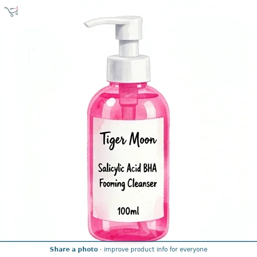 Tiger Moon Salicylic Acid BHA Foaming Cleanser 100ml