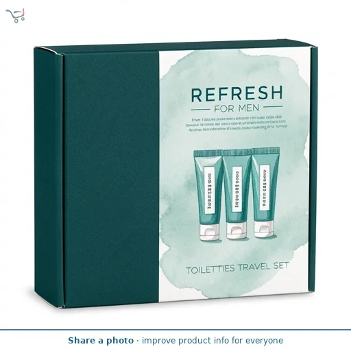 Refresh for Men Toiletries Travel Set