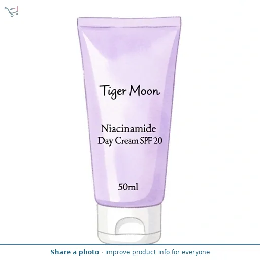 Tiger Moon Niacinamide Day Cream SPF 20 50ml