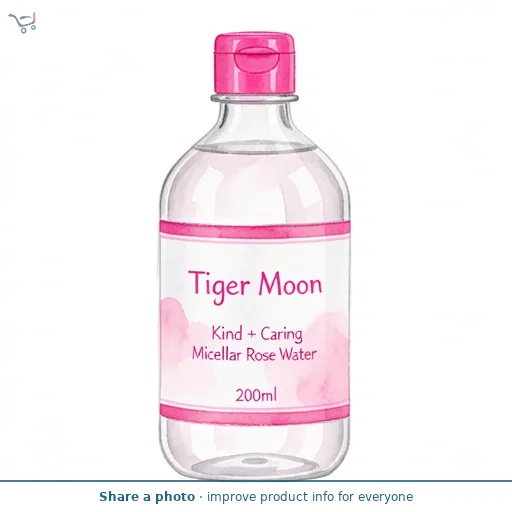 Tiger Moon Kind + Caring Micellar Rose Water 200ml