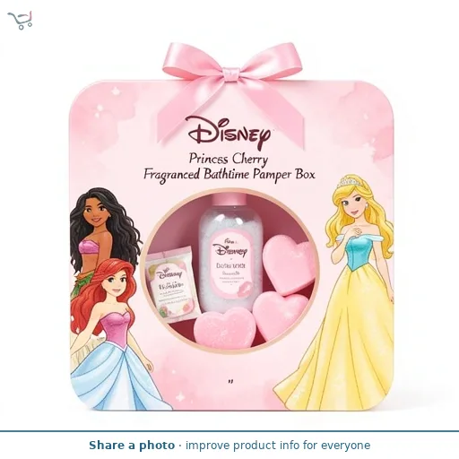 Disney Princess Cherry Fragranced Bathtime Pamper Box