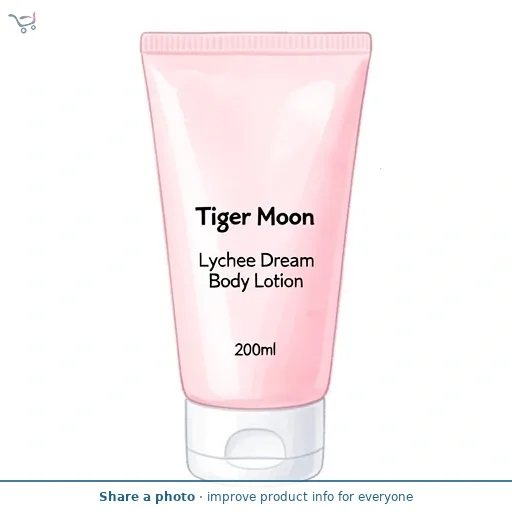 Tiger Moon Lychee Dream Body Lotion 200ml