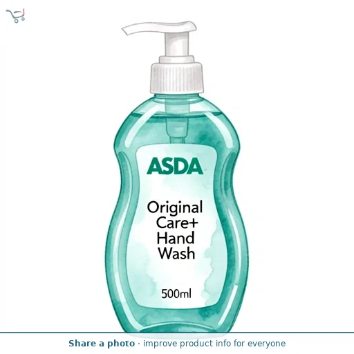 ASDA Original Care+ Hand Wash 500ml