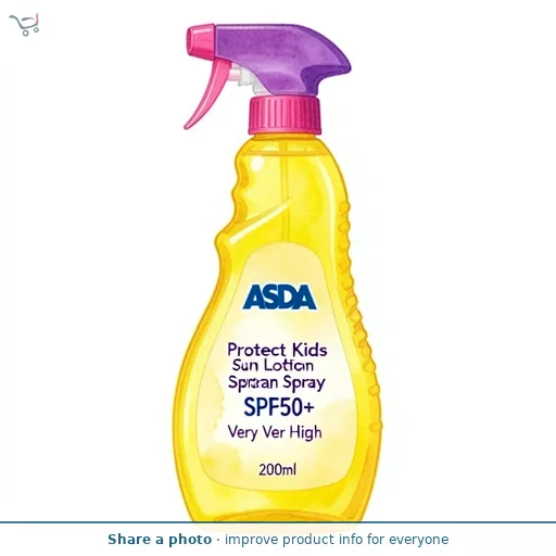 ASDA Protect Kids Sun Lotion Spray SPF50+ Very High 200ml
