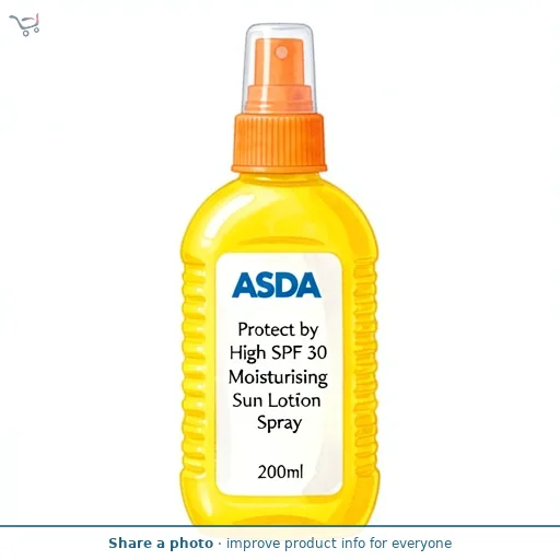 ASDA Protect by  High SPF 30 Moisturising Sun Lotion Spray 200ml