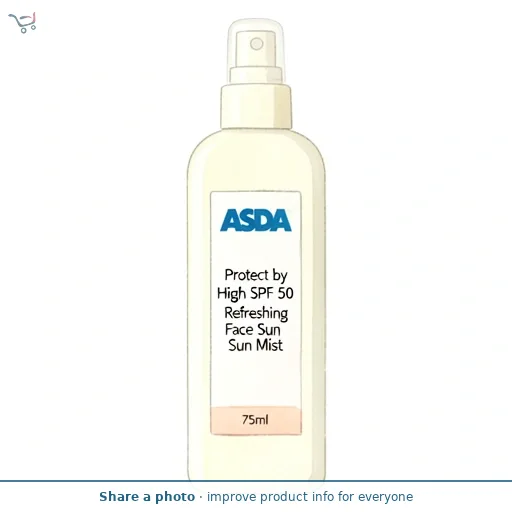 ASDA Protect by  High SPF 50 Refreshing Face Sun Mist 75ml