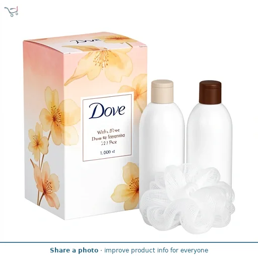 Dove with Love Pampering Body Wash Collection Gift Set 2 piece