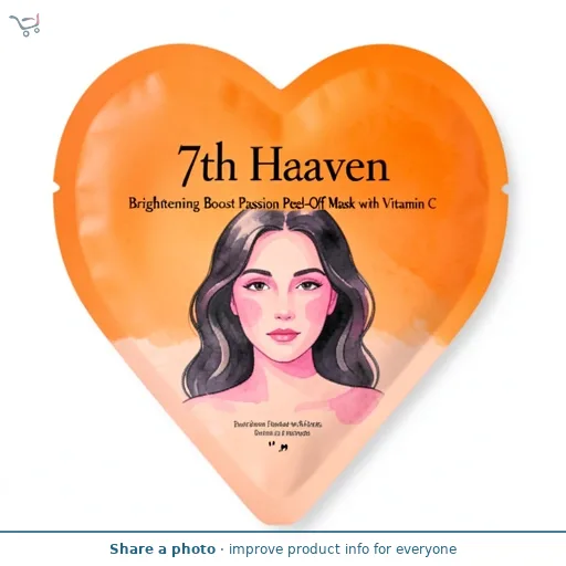 7th Heaven Brightening Boost Passion Peel-Off Mask with Vitamin C