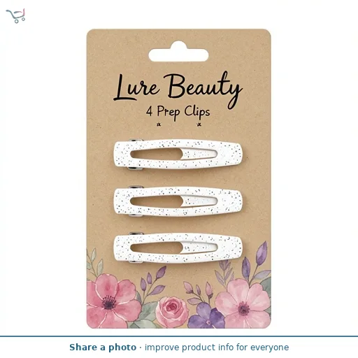 Lure Beauty 4 Prep Clips