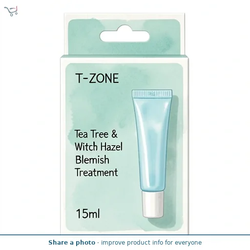 T-Zone Tea Tree & Witch Hazel Blemish Treatment 15ml