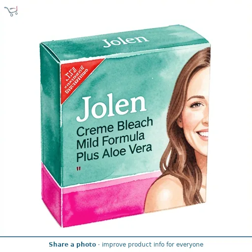 Jolen Creme Bleach Mild Formula Plus Aloe Vera