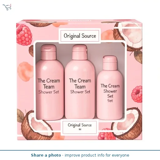 Original Source The Cream Team Shower Set