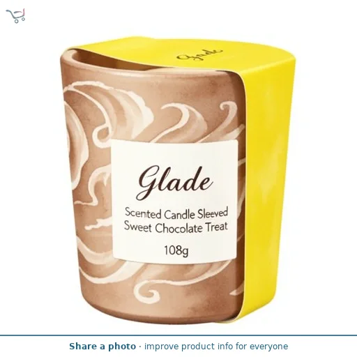 Glade Scented Candle Sleeved Sweet Chocolate Treat 108g