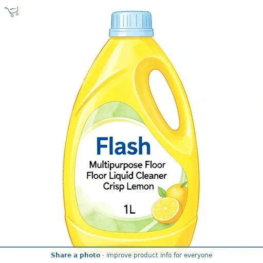 Flash All Purpose Fresh Lemon Floor Cleaner 1L