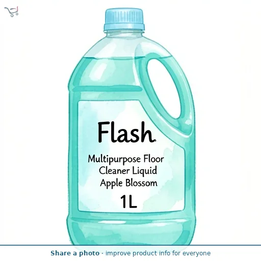Flash Multipurpose Floor Cleaner Apple Blossom 1L