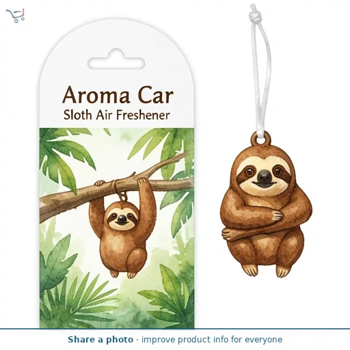 Aroma Car Sloth Air Freshener