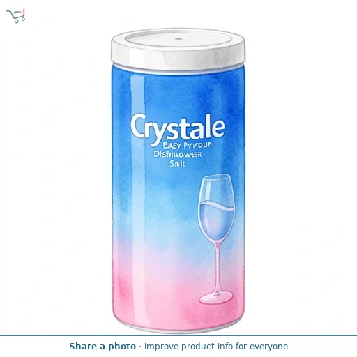Crystale Easy Pour Dishwasher Salt 900g