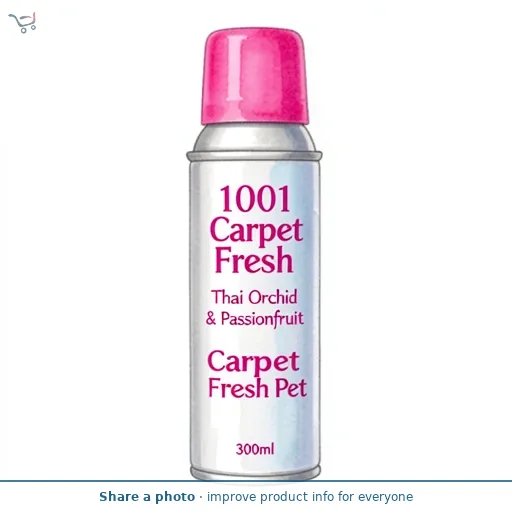 1001 Carpet Fresh Pet Thai Orchid & Passionfruit Carpet Fresh Pet 300ml