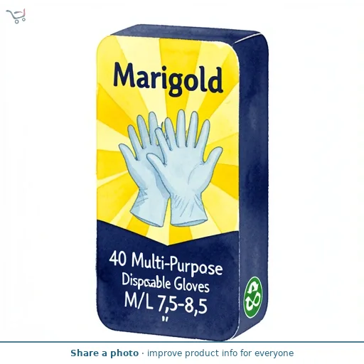 Marigold 40 Multi-Purpose Disposable Gloves M/L 7,5-8,5