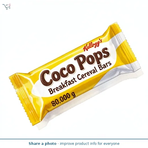 Kellogg's Coco Pops Breakfast Cereal Bars 4x20g