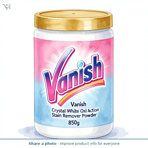 Vanish Gold Crystal White Oxi Action Stain Remover Powder 850g