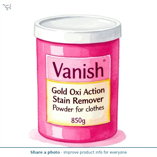 Vanish Gold Oxi Action Stain Remover Powder for clothes 850g
