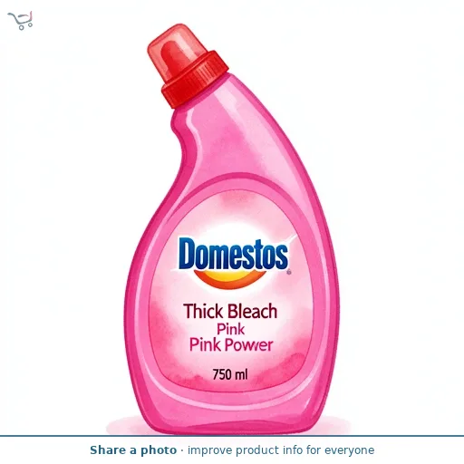 Domestos Thick Bleach Pink Power 750 ml