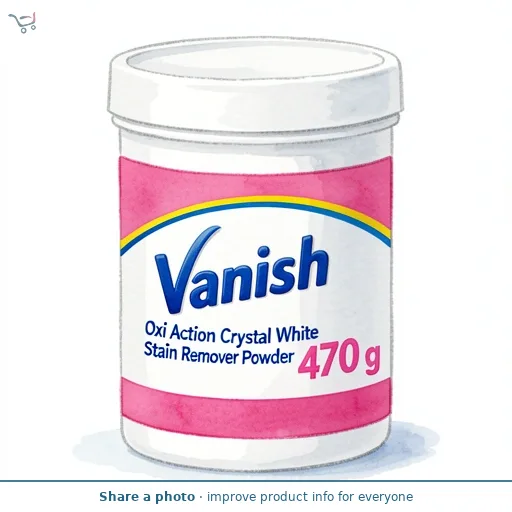 Vanish Oxi Action Laundry Whitener and Stain Remover Powder, 450g