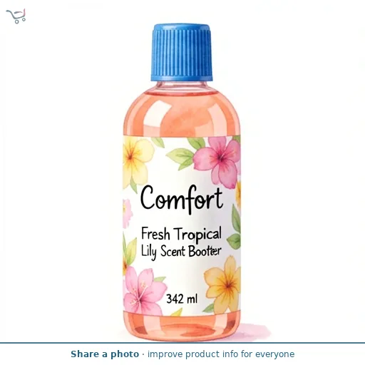 Comfort Fresh Tropical Lily Scent Booster 342 ml