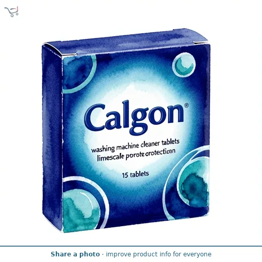Calgon washing machine cleaner tablets limescale protection 15 tablets