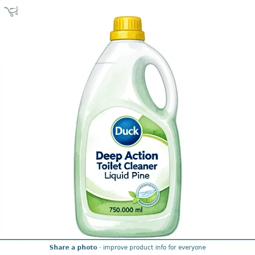 Duck Deep Action Toilet Cleaner Liquid Pine 750ml