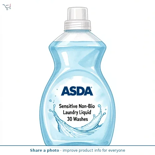 ASDA Sensitive Non-Bio Laundry Liquid 30 Washes
