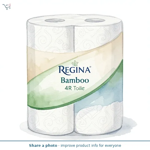 Regina Soft Bamboo 4R Toilet Tissue