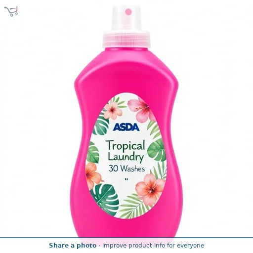 ASDA Tropical Laundry Liquid 30 Washes