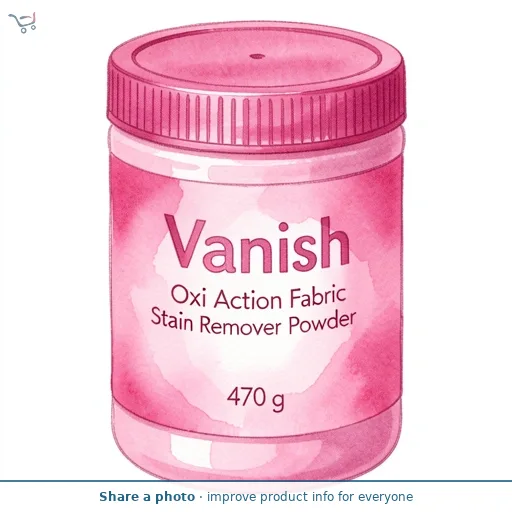 Vanish Oxi Action Laundry Stain Remover Powder, 450g