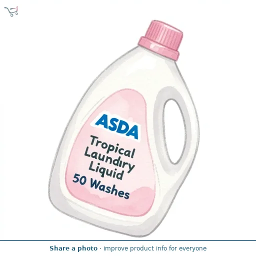 ASDA Tropical Laundry Liquid 50 Washes