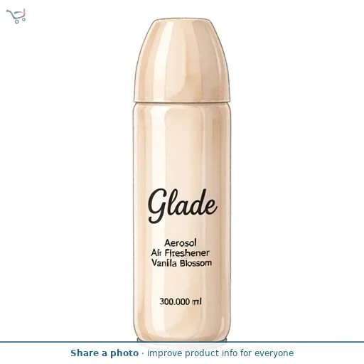 Glade Aerosol Air Freshener Vanilla Blossom 300ml