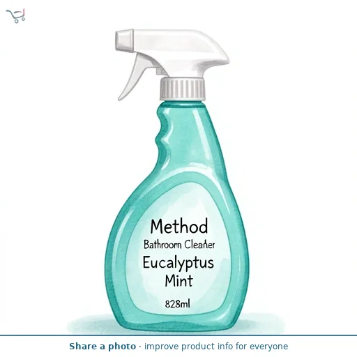 Method Bathroom Cleaner, Eucalyptus Mint, 828ml