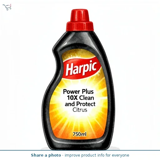 Harpic Power Plus 10X Clean and Protect Citrus 750ml