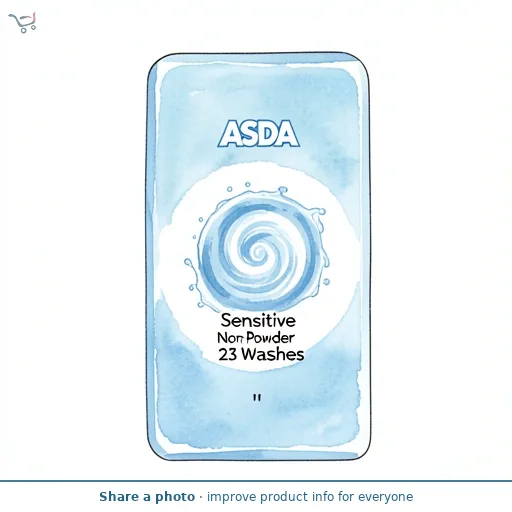 ASDA Sensitive Non-Bio Powder 23 Washes