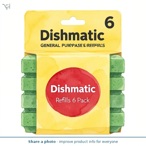 Dishmatic General Purpose Refills 6 Pack