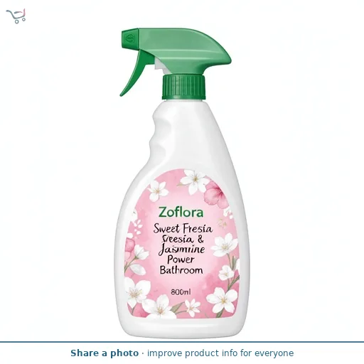Zoflora Power Bathroom Cleaner Sweet Freesia & Jasmine 800ml