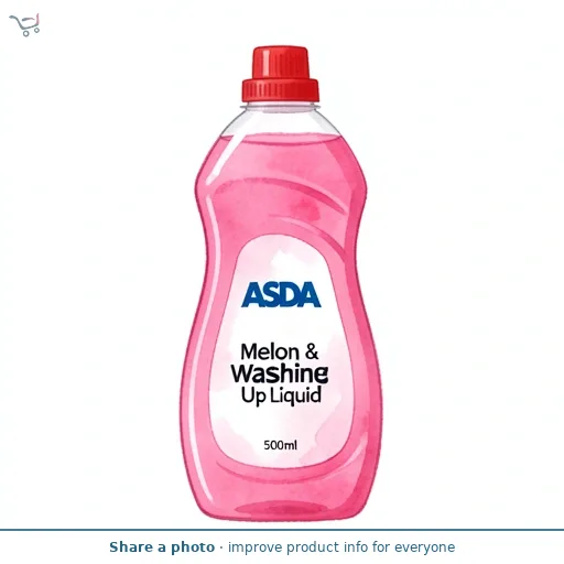 ASDA Melon & Jasmine Washing Up Liquid 500ml